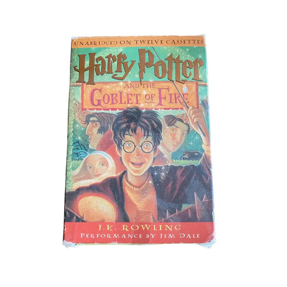 Pre-Owned Harry Potter and The Goblet of Fire 12 Cassette Tapes 20 Hours Audio - Picture 2 of 10
